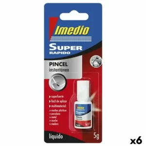 Adhésif instantané Imedio Super 5 g (6 unités). SUPERDISCOUNT FRANCE