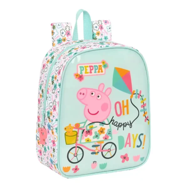 Cartable Peppa Pig Cosy corner Bleu Clair (22 x 27 x 10 cm). SUPERDISCOUNT FRANCE