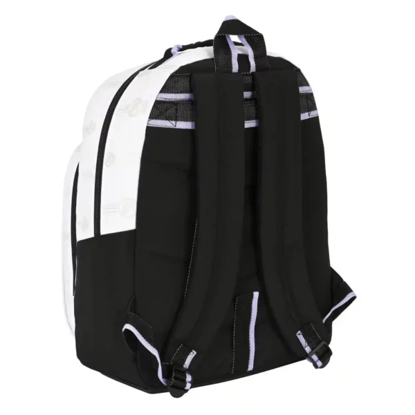 Cartable Real Madrid C.F. Noir Blanc (32 x 42 x 15 cm). SUPERDISCOUNT FRANCE