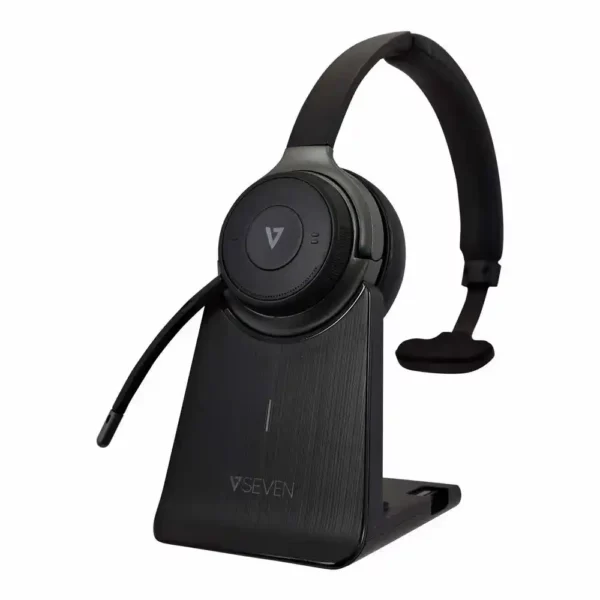 Casque avec Microphone V7 CHCRDL Noir. SUPERDISCOUNT FRANCE