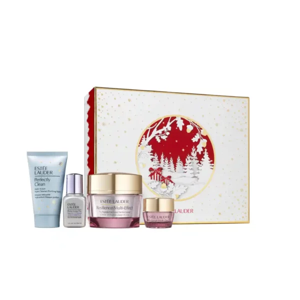 Coffret cosmetique femme estee lauder resilience multi effects 4 pieces_3270. DIAYTAR SENEGAL - L'Art de Choisir, l'Art de S'émerveiller. Explorez notre boutique en ligne et choisissez des articles qui éveillent votre sens de l'émerveillement.