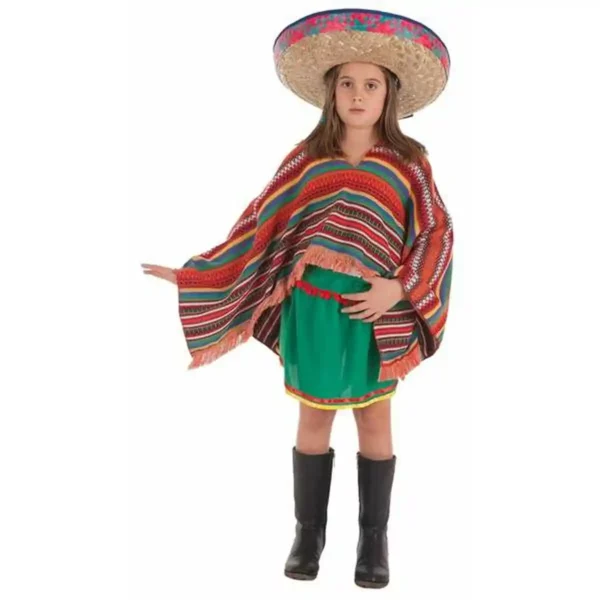 Costume pour Enfants Femme Mexicaine (2 Unités). SUPERDISCOUNT FRANCE