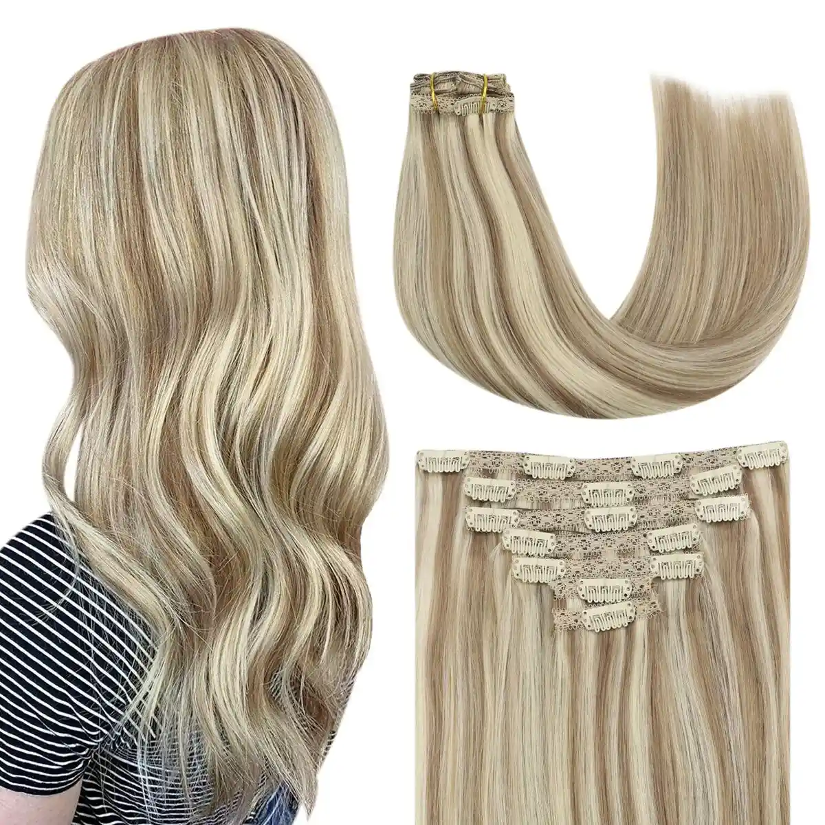 Extensions de cheveux blond reconditionne a _9685. Entrez dans l'Univers de DIAYTAR SENEGAL - Où l'Élégance Rencontre la Tradition. Explorez notre gamme variée et trouvez des articles qui ajoutent une touche de sophistication à votre vie.