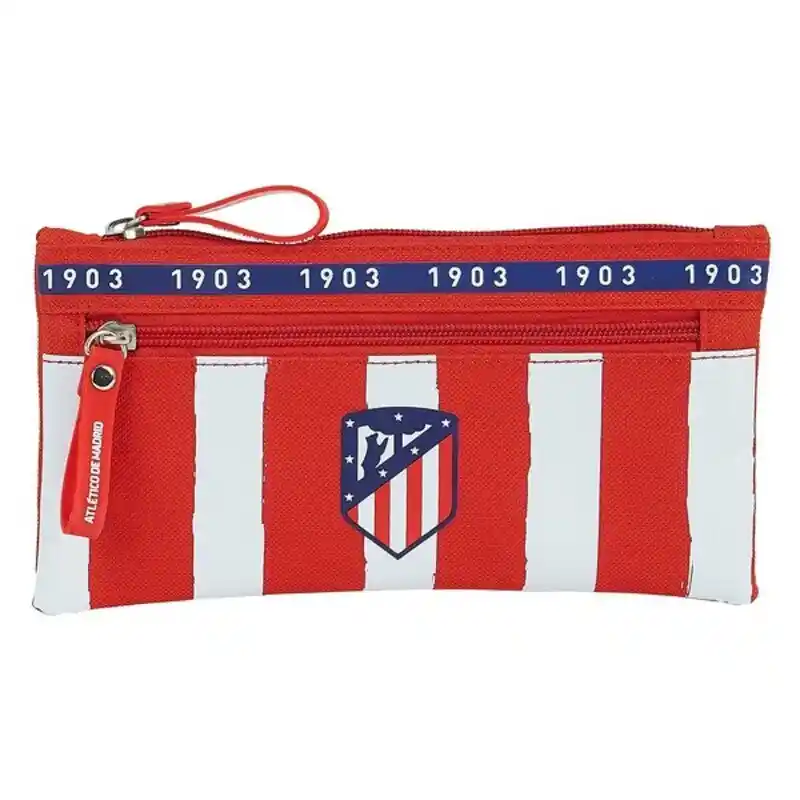 Fourre tout atletico madrid blanc rouge_5032. DIAYTAR SENEGAL - Où Choisir est un Acte d'Amour pour le Sénégal. Explorez notre boutique en ligne et choisissez des articles qui célèbrent la culture et l'artisanat du pays.