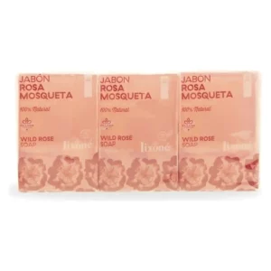 Gateau de savon rosa mosqueta lixone 3 x 125 g _4614. DIAYTAR SENEGAL - Où Chaque Produit est une Promesse de Qualité. Explorez notre boutique en ligne et choisissez des produits qui répondent à vos exigences élevées.