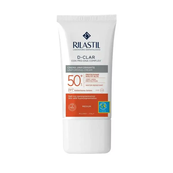 Lait solaire anti taches rilastil sun system d clar spf 50 medium 40 ml _4835. DIAYTAR SENEGAL - Là où le Shopping Devient une Expérience. Naviguez à travers notre catalogue diversifié et découvrez des produits qui ajoutent de la couleur et de la passion à votre vie.