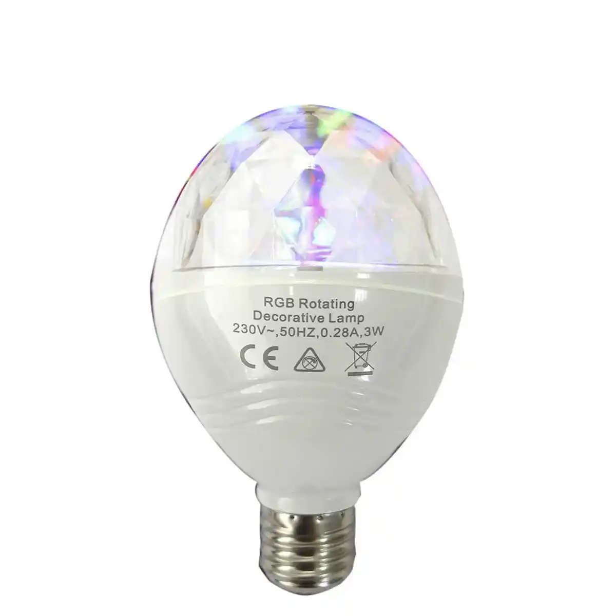 Ampoule LED RGB Disco 3W E27