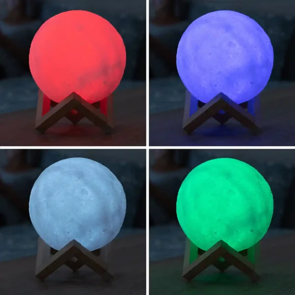 Lampe lune led rechargeable moondy innovagoods_4168. Entrez dans l'Univers de DIAYTAR SENEGAL - Où le Choix Rencontre l'Authenticité. Explorez nos rayons virtuels et trouvez des produits qui incarnent la richesse de notre culture.