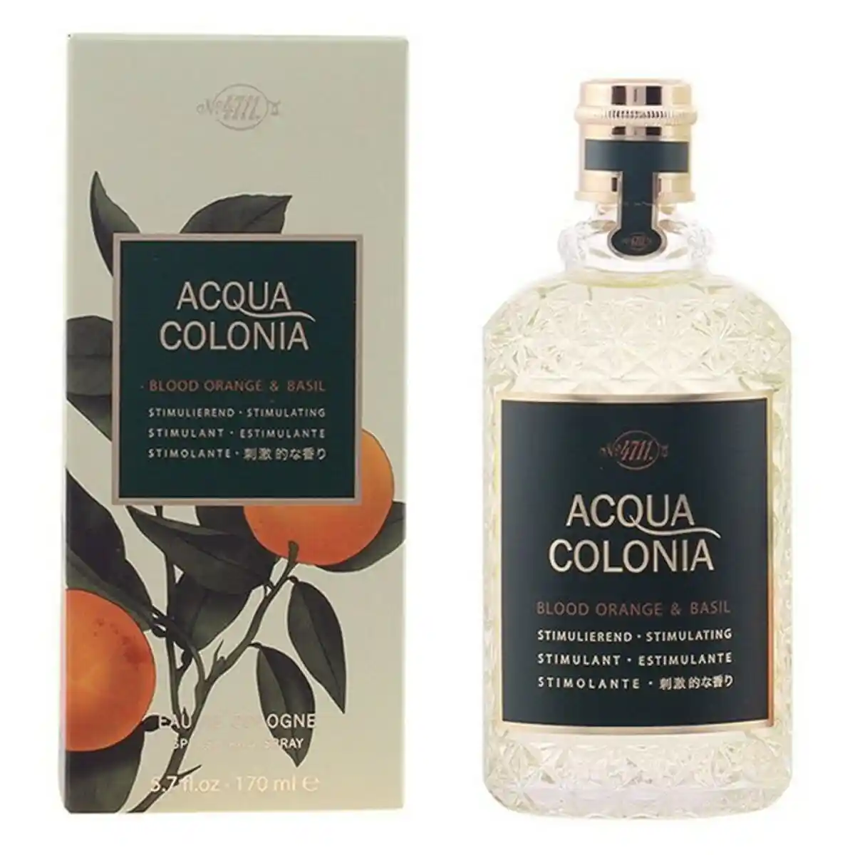 Parfum Unisexe Acqua 4711 EDC Orange Sanguine & Basilic. SUPERDISCOUNT FRANCE
