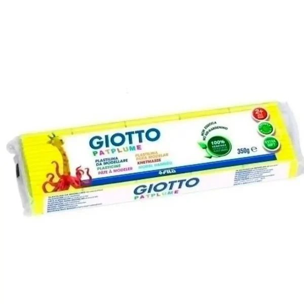 Pâte à modeler Giotto 12 Unités Jaune. SUPERDISCOUNT FRANCE