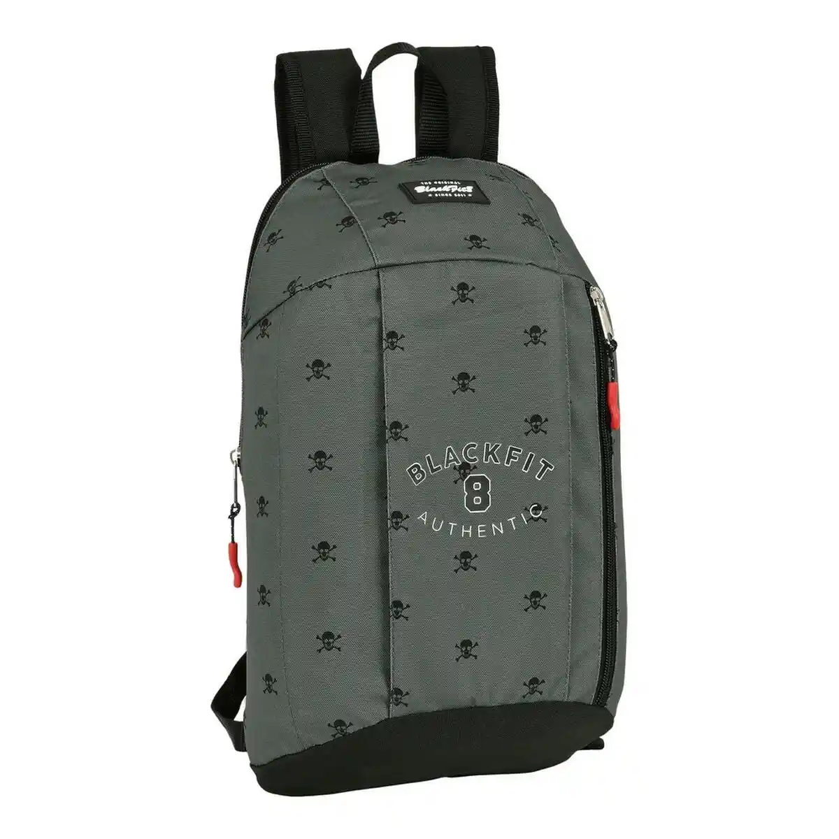 Sac à dos Casual BlackFit8 Skull Noir Gris (22 x 39 x 10 cm). SUPERDISCOUNT FRANCE