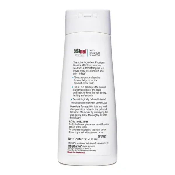 Shampooing antipelliculaire sebamed 200 ml _3925. DIAYTAR SENEGAL - Votre Destination pour un Shopping Inégalé. Naviguez à travers notre sélection minutieuse pour trouver des produits qui répondent à tous vos besoins.