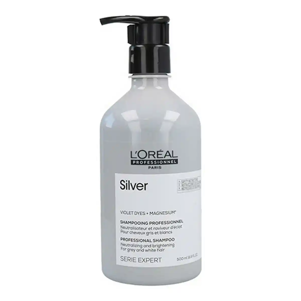 Shampooing neutralisant de couleur l oreal professionnel paris silver 500 ml _3607. Entrez dans le Monde de DIAYTAR SENEGAL - Où Chaque Produit Raconte une Histoire Unique. Explorez notre sélection et laissez-vous transporter par des récits à travers les articles que vous choisissez.