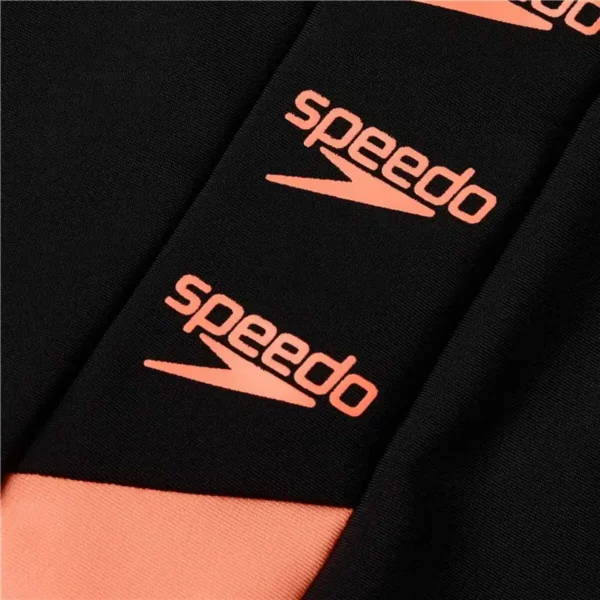 Short de Bain Garçon Speedo Boom Logo Splice Aquashort Noir. SUPERDISCOUNT FRANCE