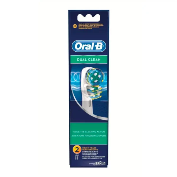 Tete de rechange dual clean oral b dual clean 2 uds 2 uds _1767. Bienvenue sur DIAYTAR SENEGAL - Là où le Shopping Devient une Aventure. Explorez notre catalogue et dénichez des trésors qui élargiront votre horizon shopping.