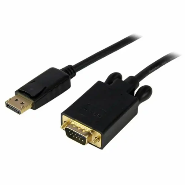 Adaptateur DisplayPort vers DVI Startech DP2VGAMM3B Noir 90 cm 0,9 m. SUPERDISCOUNT FRANCE