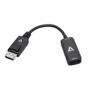 Adaptateur DisplayPort vers HDMI V7 V7DPHDMIACTV Noir 4K Ultra HD. SUPERDISCOUNT FRANCE