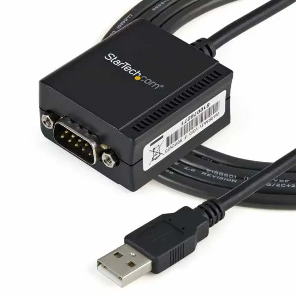 Adaptateur Startech ICUSB2321F (1,8 m) USB A 2.0 DB9. SUPERDISCOUNT FRANCE