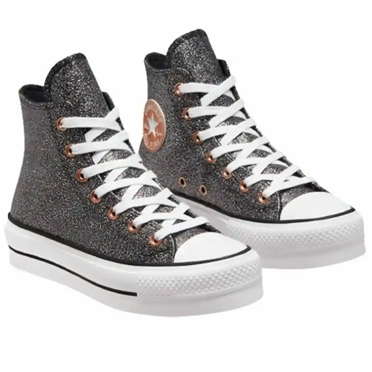 Baskets casual femme Converse Chuck Taylor All-Star Lift Noir. SUPERDISCOUNT FRANCE