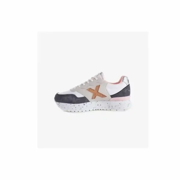 Baskets casual femme Munich Dash Sky 03 Blanc. SUPERDISCOUNT FRANCE