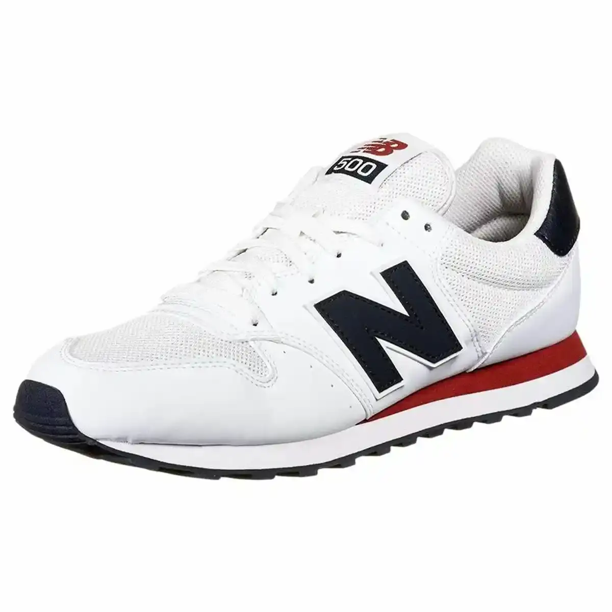 Baskets Casual Unisexe New Balance 500 Blanc. SUPERDISCOUNT FRANCE