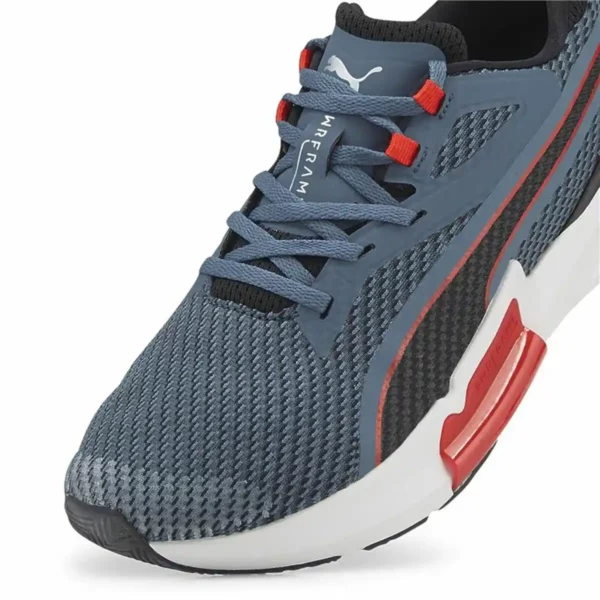 Baskets Homme Puma PowerFrame Bleu. SUPERDISCOUNT FRANCE