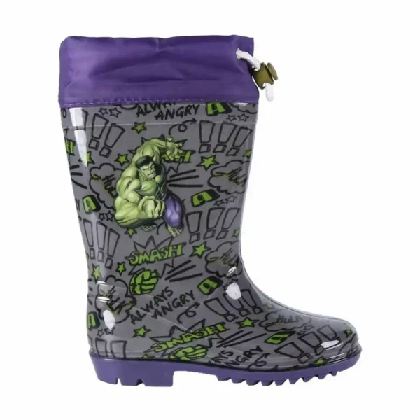 Bottes d'eau pour enfants The Avengers Gris. SUPERDISCOUNT FRANCE