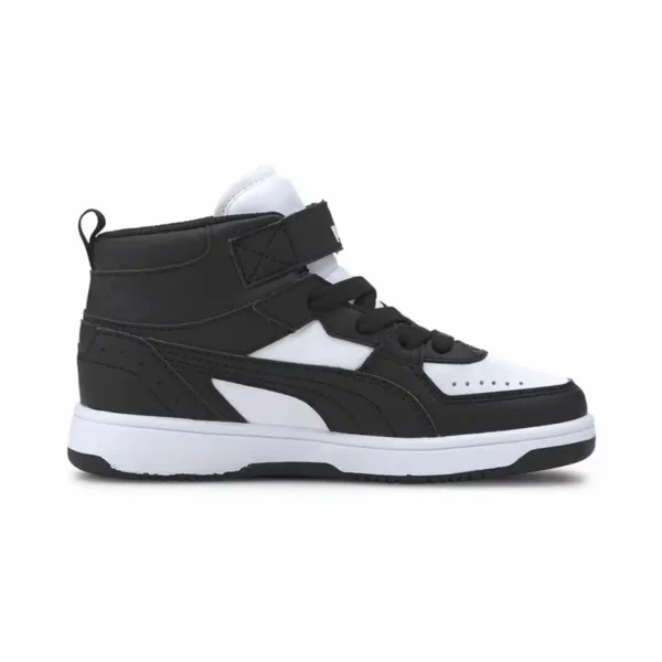 Chaussures de sport pour enfants Puma Rebound Joy Noir Blanc. SUPERDISCOUNT FRANCE