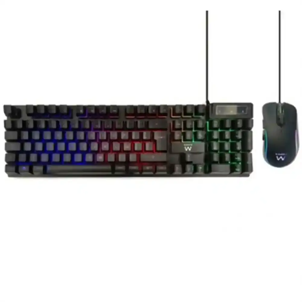 Clavier et Souris Ewent PL3201 Noir. SUPERDISCOUNT FRANCE
