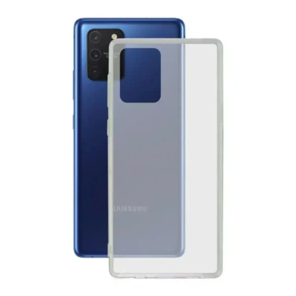 Coque mobile samsung galaxy a91 s10 lite ksix flex tpu transparent_2834. DIAYTAR SENEGAL - L'Art de Vivre avec Authenticité. Explorez notre gamme de produits artisanaux et découvrez des articles qui apportent une touche unique à votre vie.