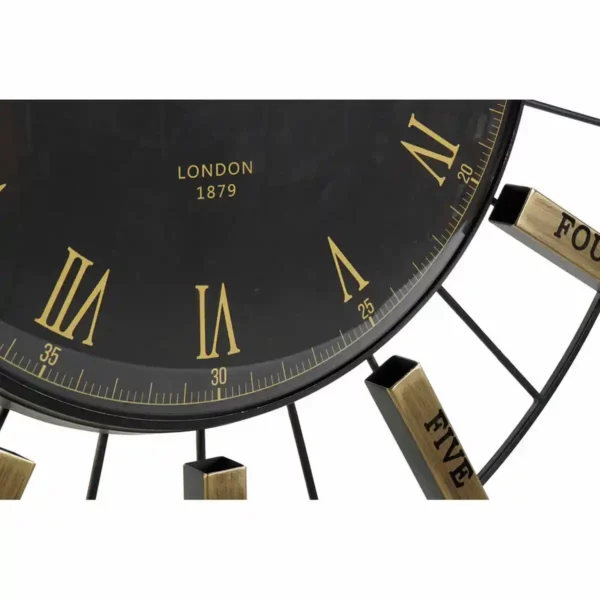 Horloge murale dkd home decor cristal argent noir dore fer 70 x 7 x 70 cm 2 unites _9053. DIAYTAR SENEGAL - Votre Destination pour un Shopping Inégalé. Naviguez à travers notre sélection minutieuse pour trouver des produits qui répondent à tous vos besoins.