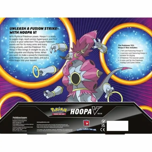 Jeu de Cartes Pokémon Hoopa V-Box (FR). SUPERDISCOUNT FRANCE