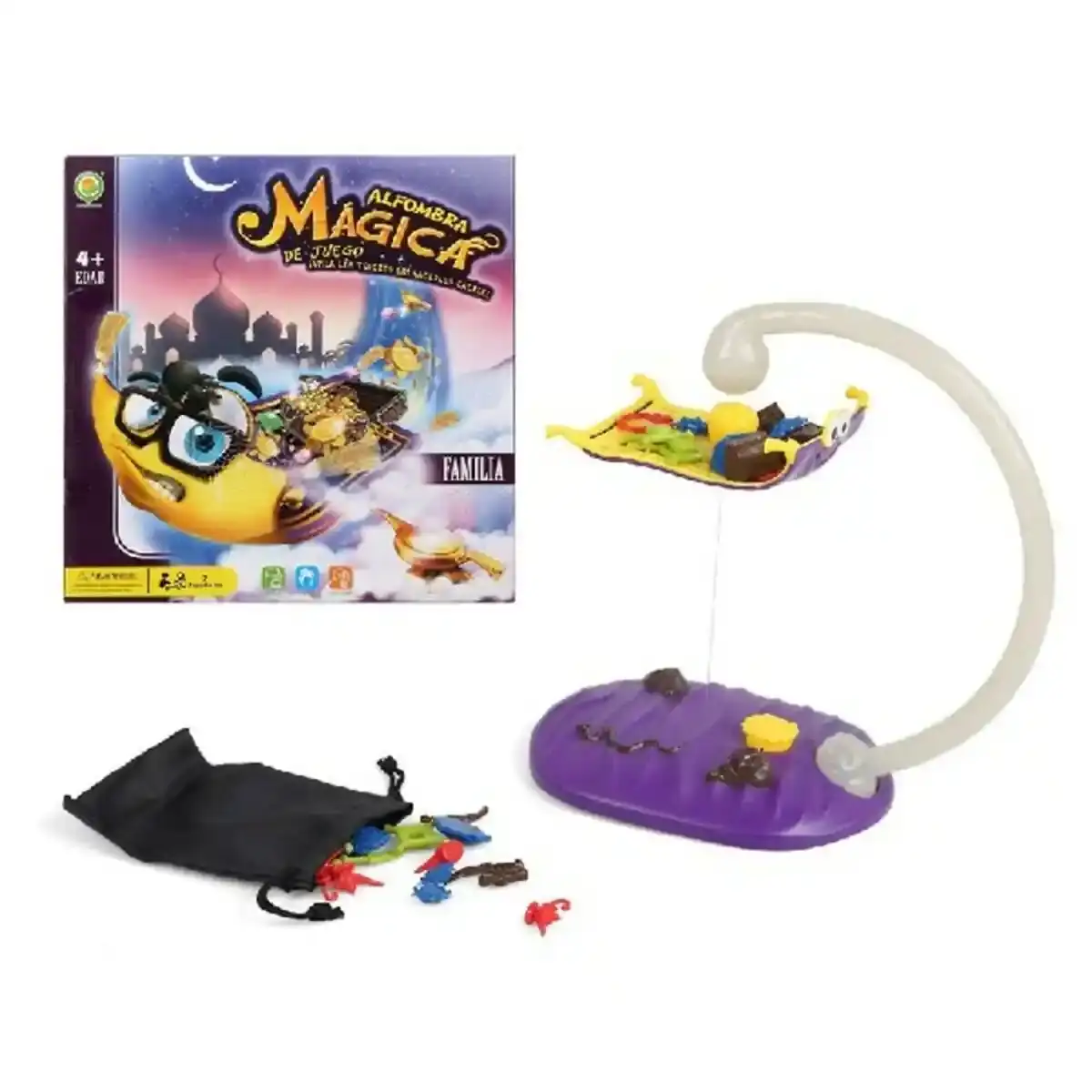 Jeu éducatif Tapis Magique Jaune (27 27 x 7 cm). SUPERDISCOUNT FRANCE
