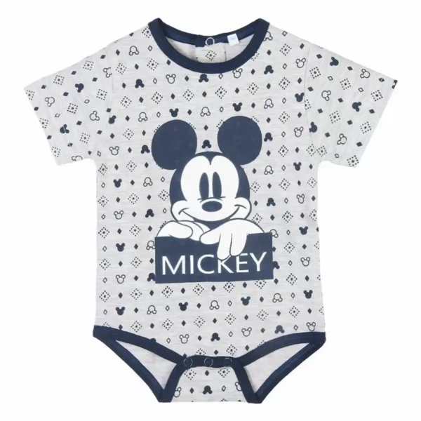 Justaucorps Mickey Mouse 2 Unités Blanc. SUPERDISCOUNT FRANCE