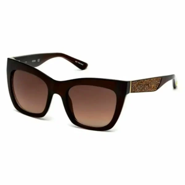 Lunettes de soleil femme guess gu7509 marron clair brillant_7881. DIAYTAR SENEGAL - L'Art de Vivre le Shopping Authentique. Découvrez notre boutique en ligne et trouvez des produits qui incarnent la passion et le savoir-faire du Sénégal.