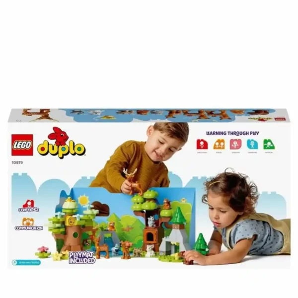 Playset Lego 10979 DUPLO Les animaux sauvages d'Europe (85 pièces). SUPERDISCOUNT FRANCE