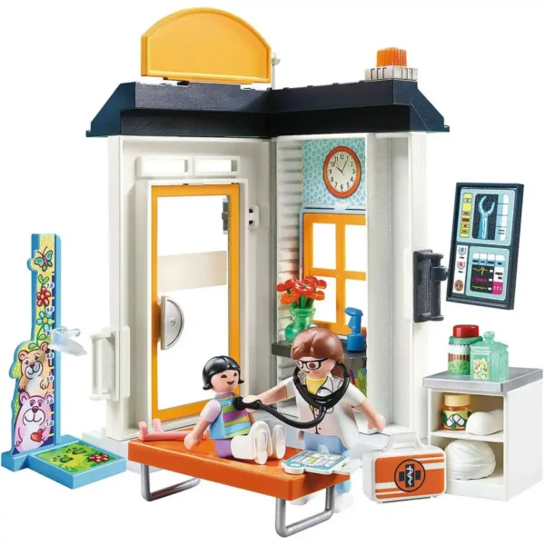 Playset Playmobil 70818 Kids Doctor 57 pièces. SUPERDISCOUNT FRANCE