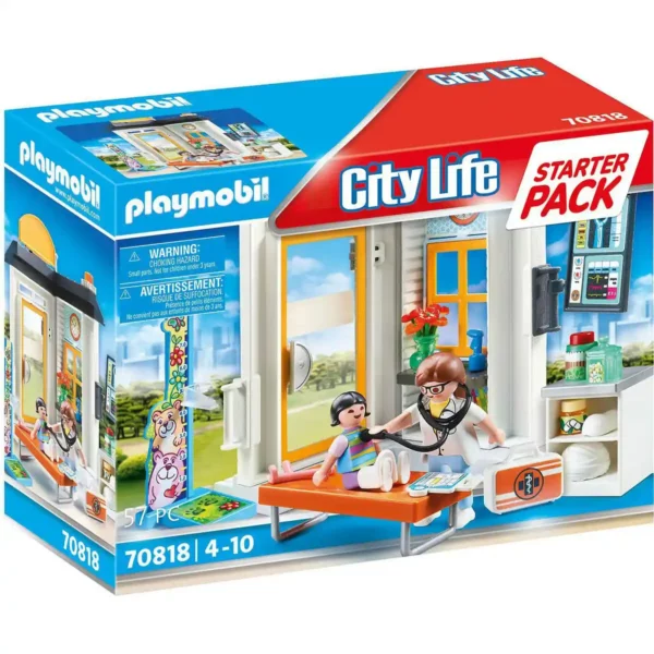 Playset Playmobil 70818 Kids Doctor 57 pièces. SUPERDISCOUNT FRANCE