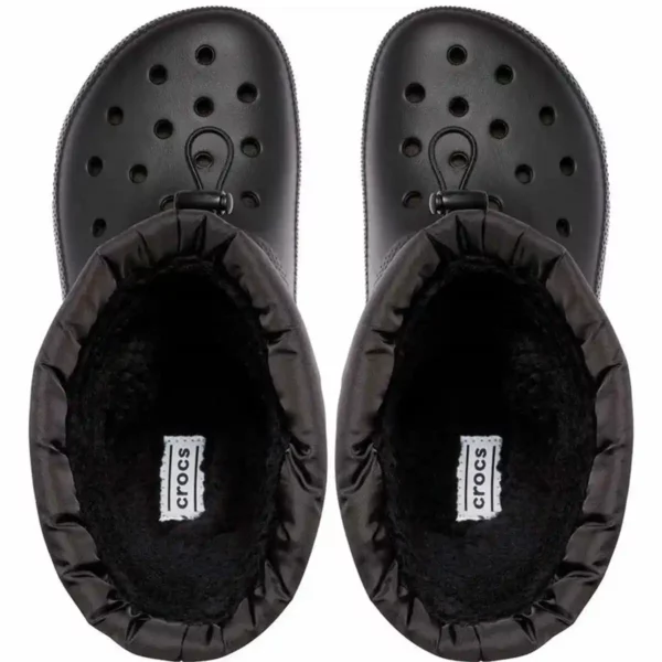 Sabots Crocs Classic Neo Puff Noir. SUPERDISCOUNT FRANCE