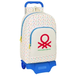 Sac à dos scolaire à roulettes Benetton Topitos (30 x 46 x 14 cm). SUPERDISCOUNT FRANCE