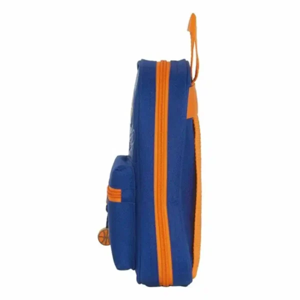 Sac à dos Trousse Valencia Basket Bleu Orange. SUPERDISCOUNT FRANCE