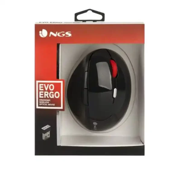 Souris sans fil NGS EVOERGO Plug and play Noir. SUPERDISCOUNT FRANCE