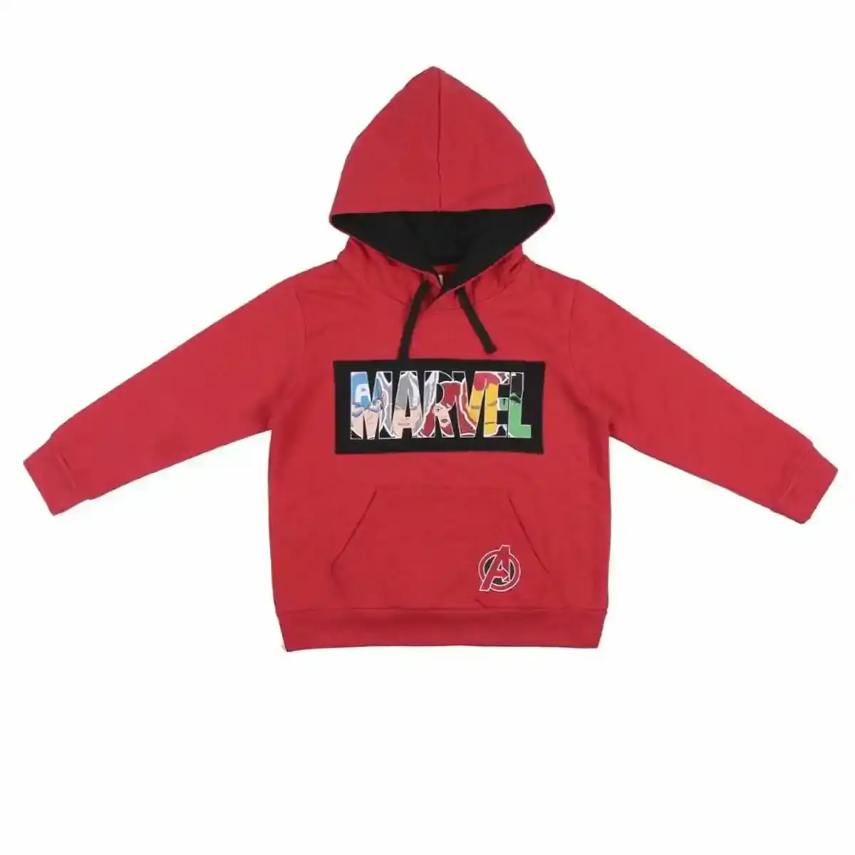 Sweat à Capuche Enfant Marvel Rouge. SUPERDISCOUNT FRANCE
