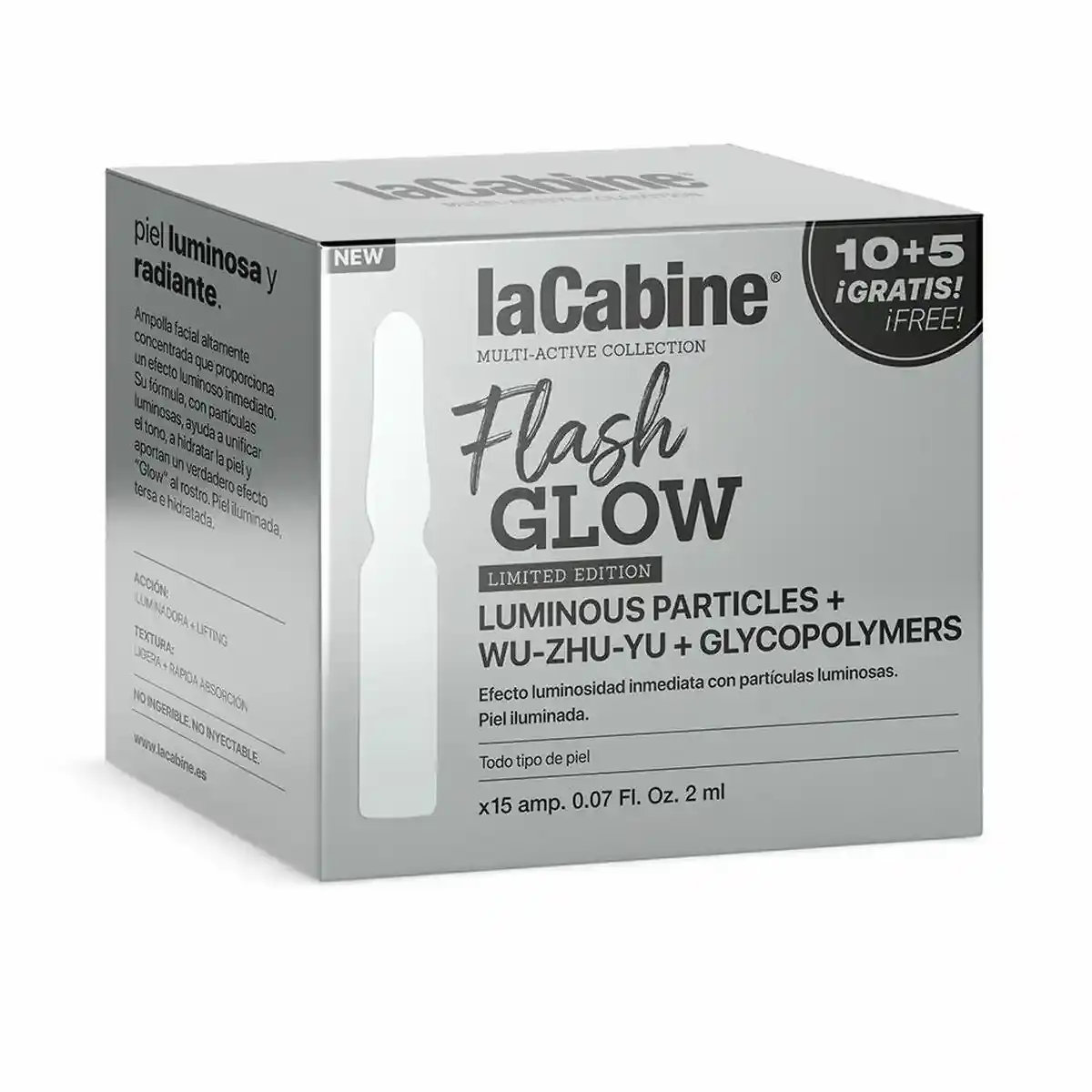 Ampoules lacabine flash glow 15 unites 2 ml_5733. Bienvenue sur DIAYTAR SENEGAL - Où Chaque Article a son Histoire. Découvrez notre sélection méticuleuse de produits qui racontent l'authenticité et la beauté du Sénégal.