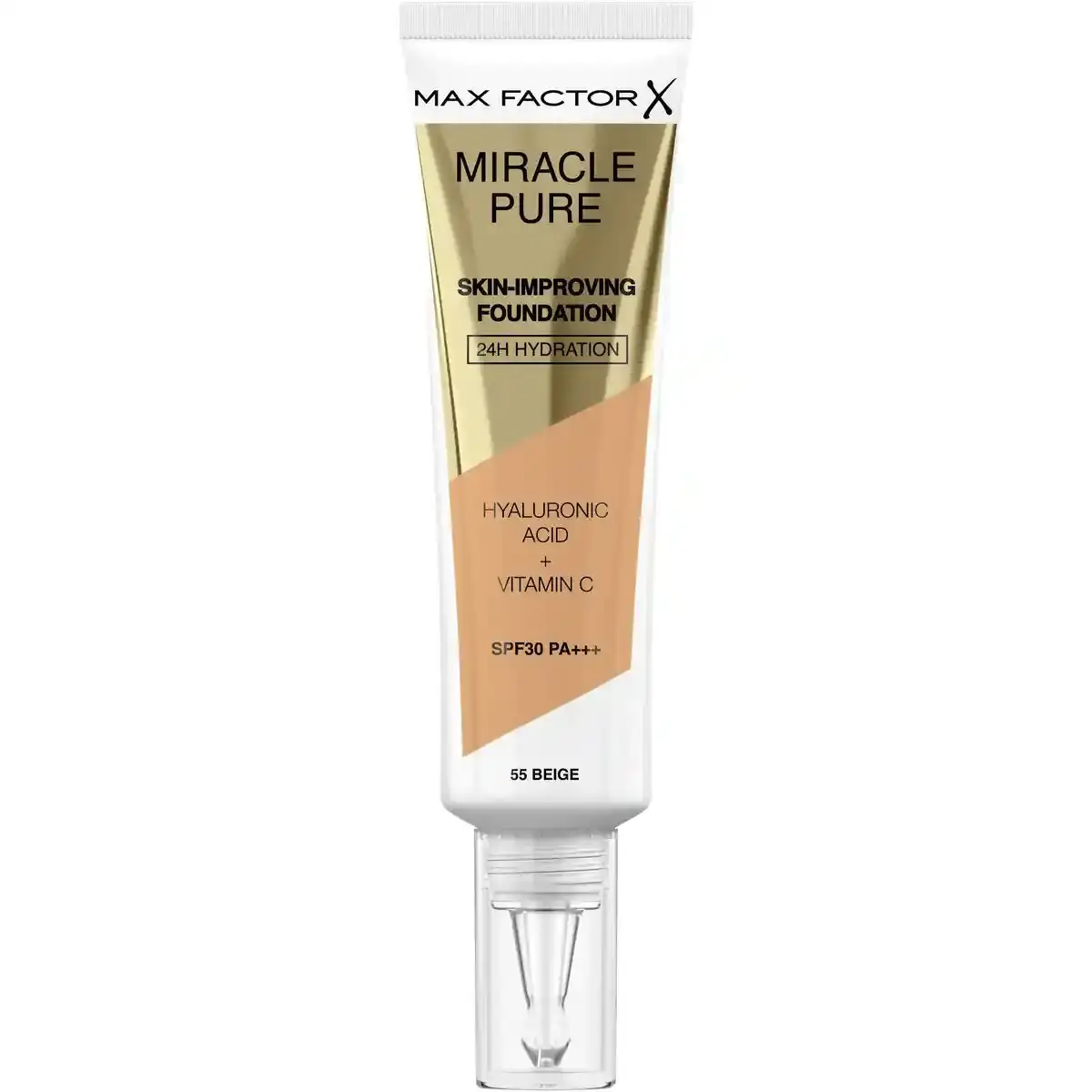 Base de maquillage liquide max factor miracle pure 55 beige spf 30 30 ml _8416. DIAYTAR SENEGAL - Votre Destination pour un Shopping Réfléchi. Découvrez notre gamme variée et choisissez des produits qui correspondent à vos valeurs et à votre style de vie.