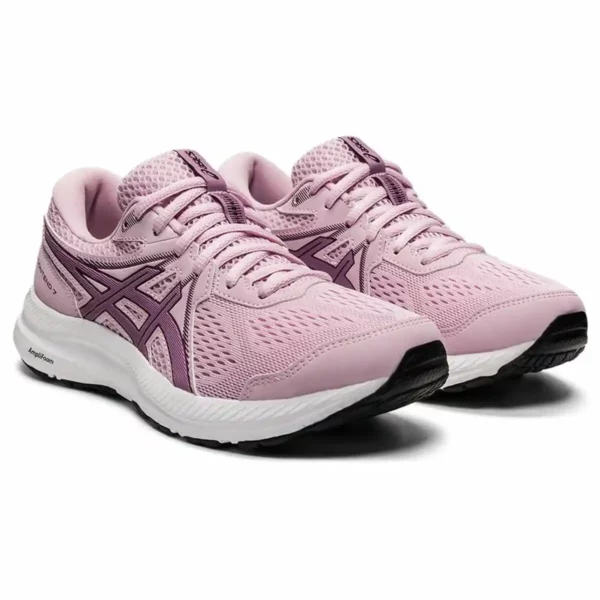 Baskets de sport pour femme Asics Gel-Contend 7 Rose. SUPERDISCOUNT FRANCE