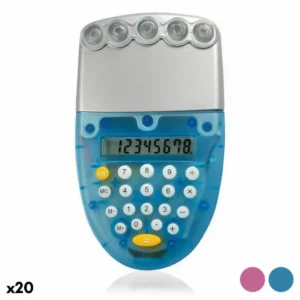 Calculatrice Bio 149736 Bicolore (20 Unités). SUPERDISCOUNT FRANCE