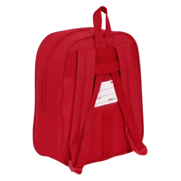 Cartable Granada C.F. Rouge (22 x 27 x 10 cm). SUPERDISCOUNT FRANCE