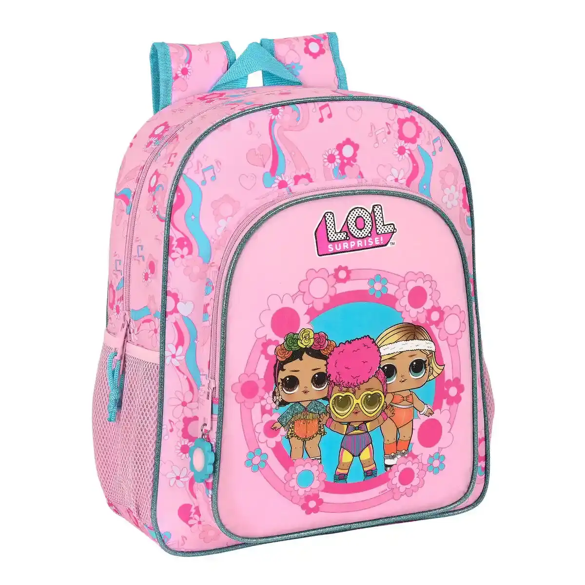 Cartable LOL Surprise ! Glow girl Rose 12 L. SUPERDISCOUNT FRANCE