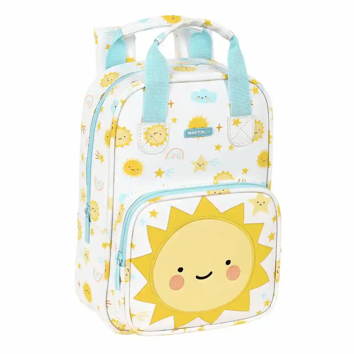 Cartable Safta Solete Blanc Jaune (20 x 28 x 8 cm). SUPERDISCOUNT FRANCE